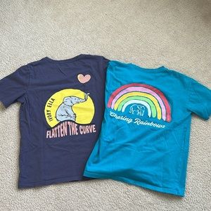 Bundle- 2 Ivory Ella Tee shirts